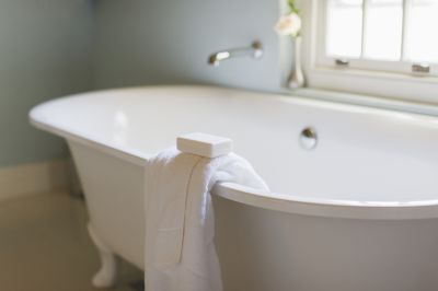 Vintage Cast Iron Bathtub